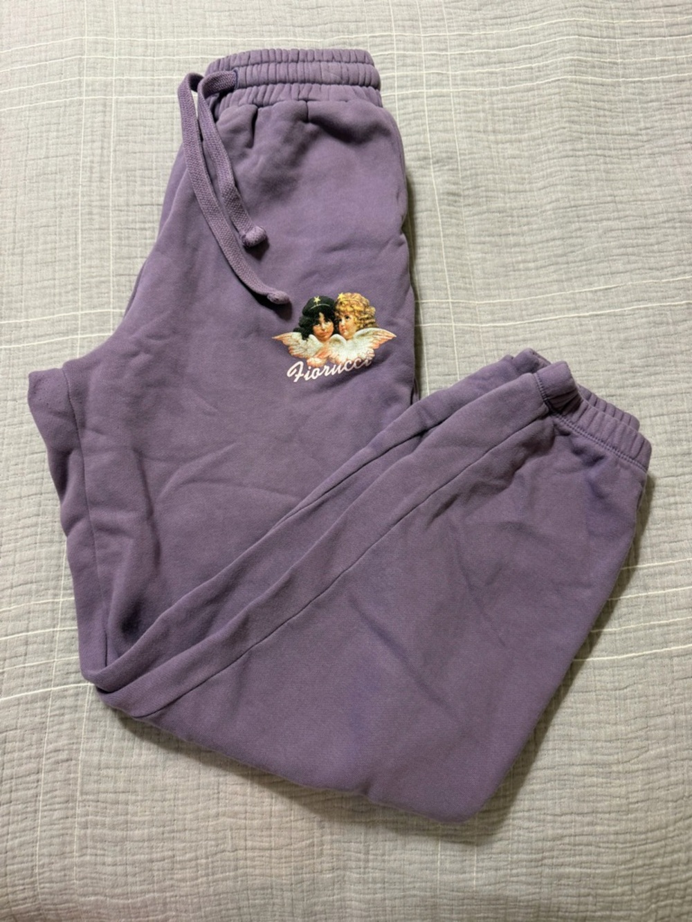 Fiorucci Angel Jogger Purple Sweatpants